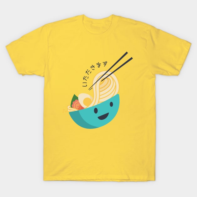 Yummy Ramen T-Shirt by WakuWaku